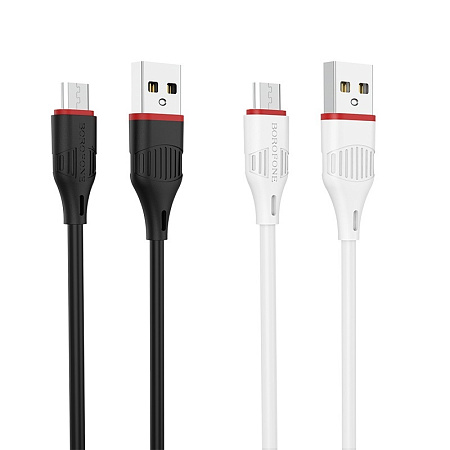 Дата-кабель USB 2.0A для micro USB Borofone BX17 TPE 1м