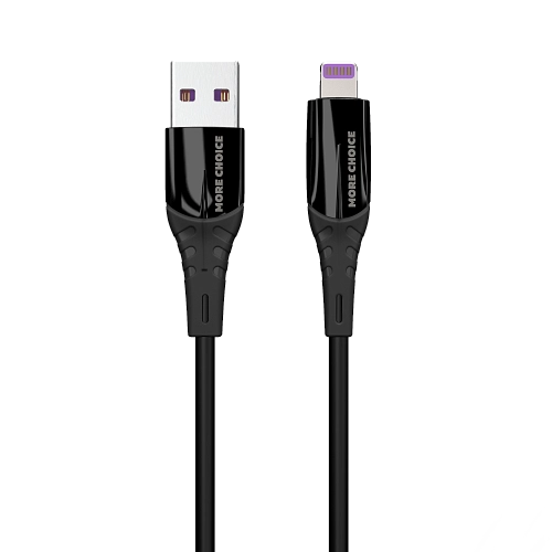 Дата-кабель USB 3.0A для Lightning 8-pin More choice K32Si силикон 1м
