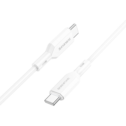 Дата-кабель USB 3.0A 60W для Type-C Type-C Borofone BX70 ПВХ 1м