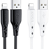 Дата-кабель USB 2.4A для Lightning 8-pin Borofone BX48 ПВХ 1м
