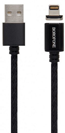 Дата-кабель USB 3.0A для Lightning 8-pin MAGNETIC Borofone BU1 1.2м