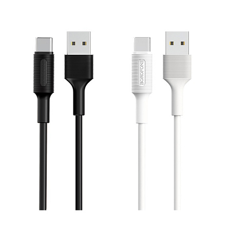 Дата-кабель USB 3.0A для Type-C Borofone BX1 TPE 1м