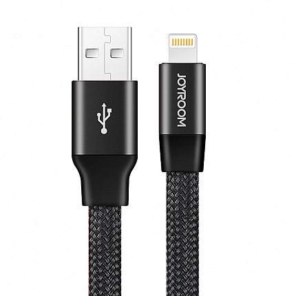 Дата-кабель USB 2.4A для Lightning 8-pin пенал металл JOYROOM Magic S-M340 0.5м
