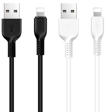 Дата-кабель USB 2.0A для Lightning 8-pin Hoco X20 FLASH TPE 2м