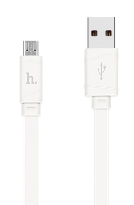 Дата-кабель USB 2.4A для micro USB Hoco X5 TPE 1м