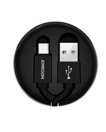 Дата-кабель USB 2.0A для Lightning 8-pin выдвижной (рулетка) JOYROOM  Flexible S-M346 0.9м