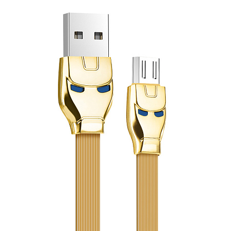 Дата-кабель USB 2.4A для micro USB Hoco U14 TPE 1.2м