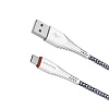 Дата-кабель USB 2.4A для micro USB Borofone BX25 нейлон 1м