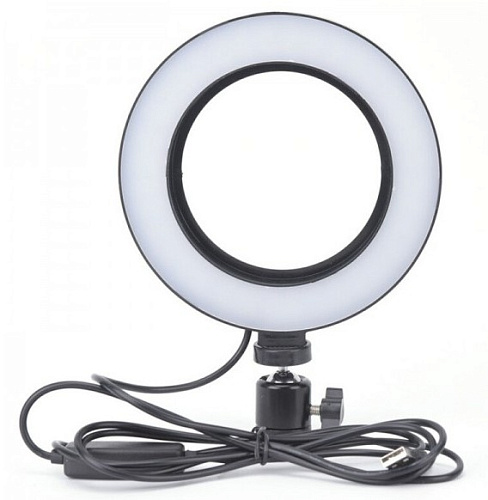 Кольцевая лампа Ring Fill Light 16см, с пультом на проводе, диаметр 16см, в коробке