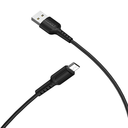 Дата-кабель USB 2.0A для micro USB Borofone BX16 TPE 1м