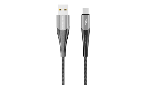 Дата-кабель Smart USB 3.0A для Type-C More choice K41Sa New нейлон 1м