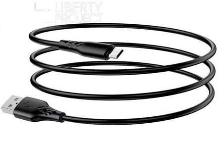 Дата-кабель USB 2.4A для micro USB Borofone BX48 ПВХ 1м