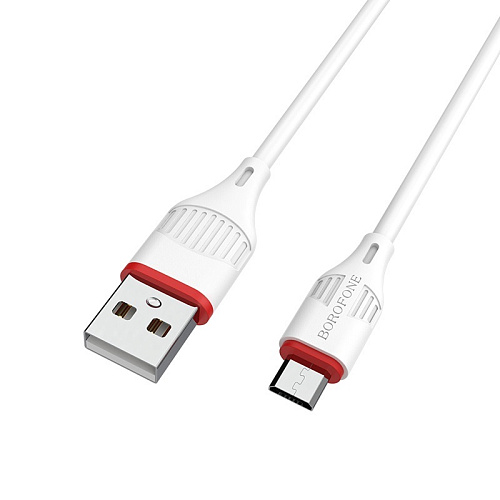 Дата-кабель USB 2.0A для micro USB Borofone BX17 TPE 1м