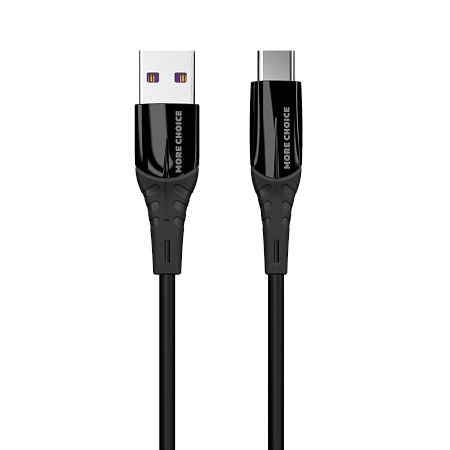 PURE Дата-кабель USB 3.0A для Type-C More choice K35a силикон 1м