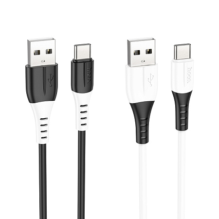 Дата-кабель USB 3.0A для Type-C Hoco X82 силикон 1м