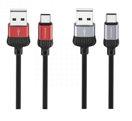 Дата-кабель USB 3.0A для Type-C Borofone BX28 ПВХ 1м