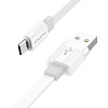 Дата-кабель USB 2.4A для Micro USB Borofone BX89 ПВХ 1м