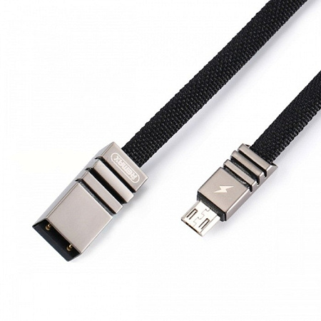 Дата-кабель USB 2.1A для micro USB Remax Weave RC-081m 1м 
