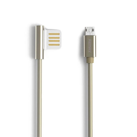 Дата-кабель USB 2.1A для micro USB пенал металл Remax Emperor RC-054m 1м 