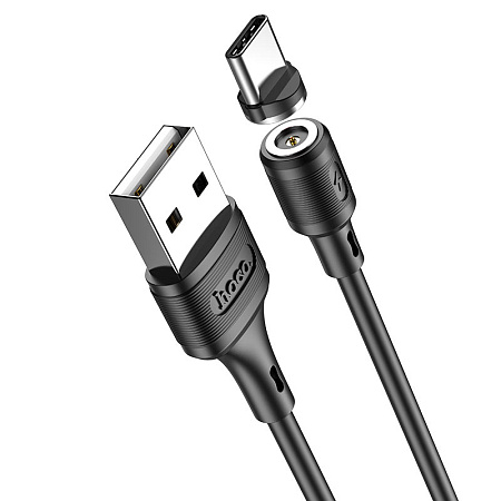 Дата-кабель USB 3.0A для Type-C MAGNETIC Hoco X52 ПВХ 1м