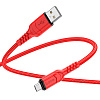 Дата-кабель USB 2.4A для micro USB Hoco X59 нейлон 2м