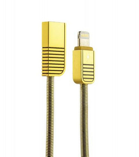 Дата-кабель USB 2.1A для Lightning 8-pin шкатулка дерево Remax Linyo RC-088i 1м 