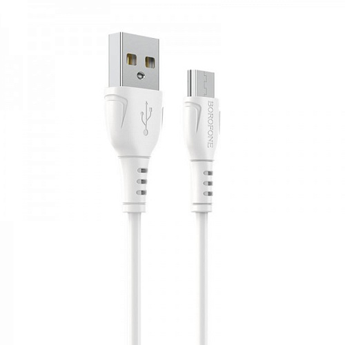 Дата-кабель USB 2.4A для micro USB Borofone BX51 ПВХ 1м