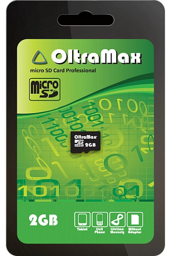 Карта памяти   2GB Micro-SD OltraMax Class 4