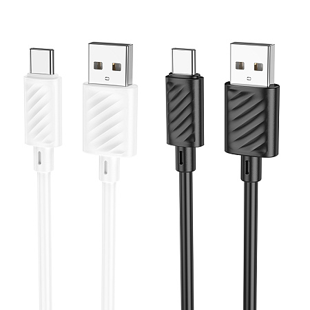 Дата-кабель USB 3.0A для Type-C Hoco X88 ПВХ 1м