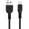 Дата-кабель USB 2.0A для micro USB Hoco X20 Flash TPE 3м