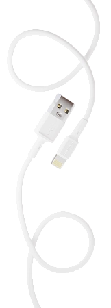 PURE Дата-кабель USB 2.0A для Lightning 8-pin More choice K19i TPE 2м