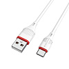 Дата-кабель USB 2.0A для Type-C Borofone BX17 TPE 1м