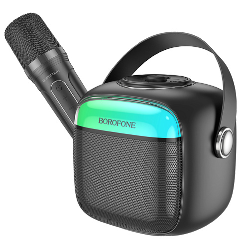 Колонка Bluetooth 5.1 5W 1500mAh c проводным микрофоном Borofone BP15