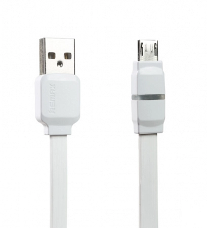 Дата-кабель USB 2.1A для micro USB Remax Breathe LED RC-029m 1м