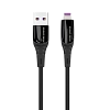 PURE Дата-кабель USB 2.4A для Lightning 8-pin More choice K35i силикон 1м